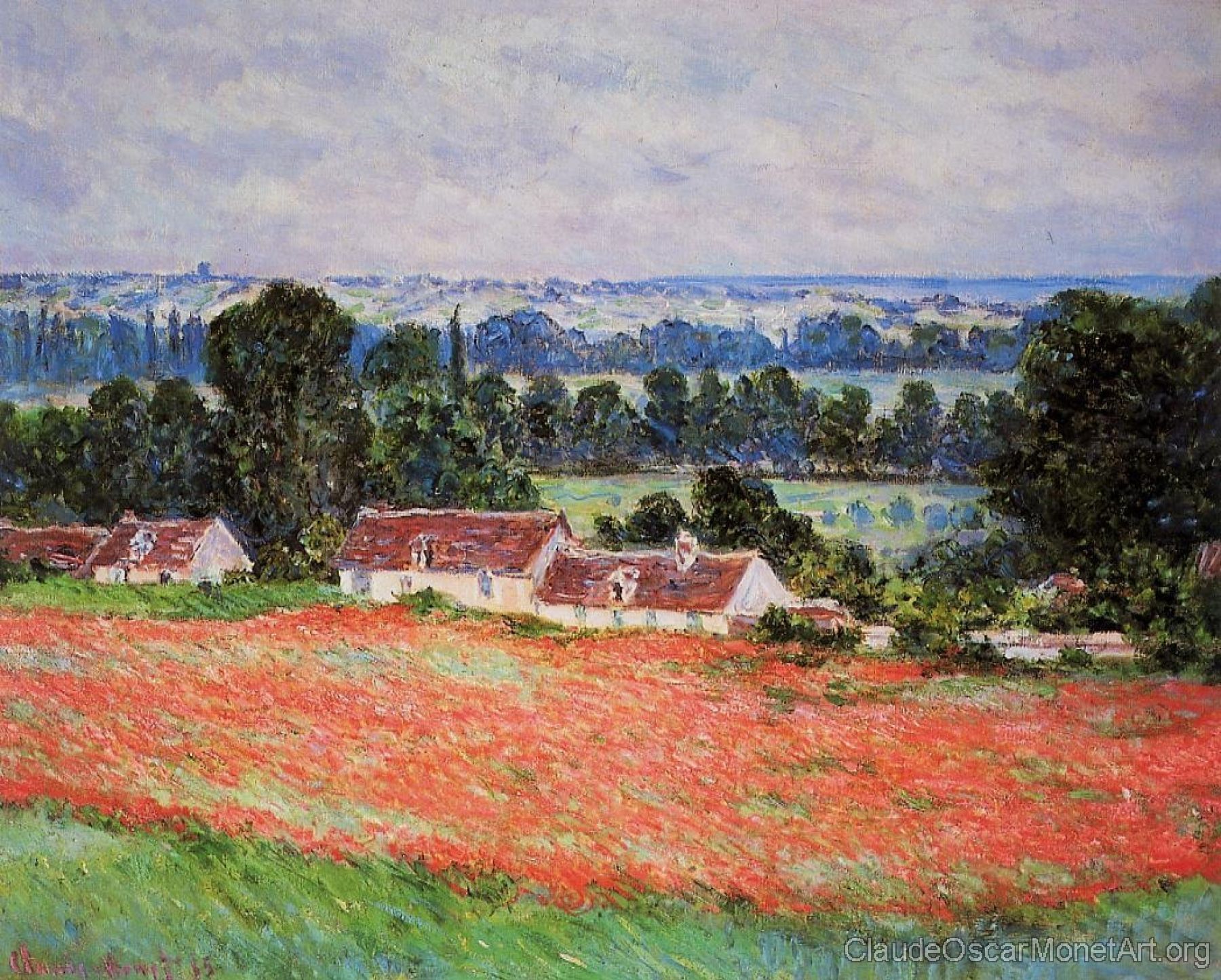 Poppy Field, Giverny